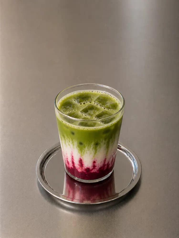 Berry Matcha Latte