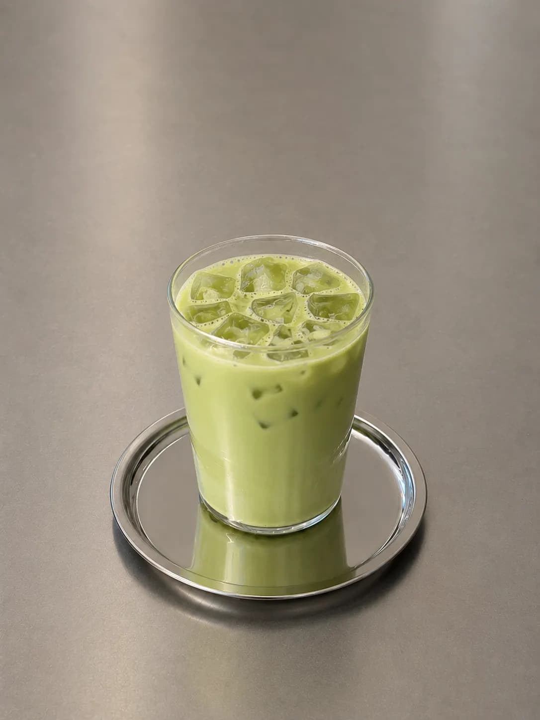 Ice Pistachio Cream Latte